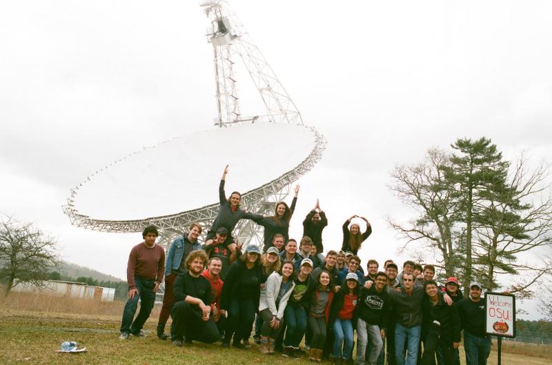 OSUAS Visits Green Bank Observatory