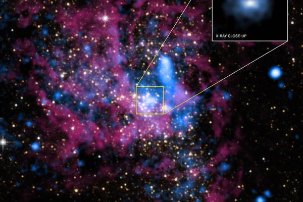Sagittarius A* (Image credit: X-ray: NASA/UMass/D.Wang et al., IR: NASA/STScI)
