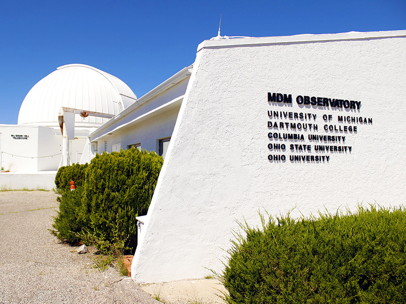 MDM Observatory. Image taken by Nikki Justice.
