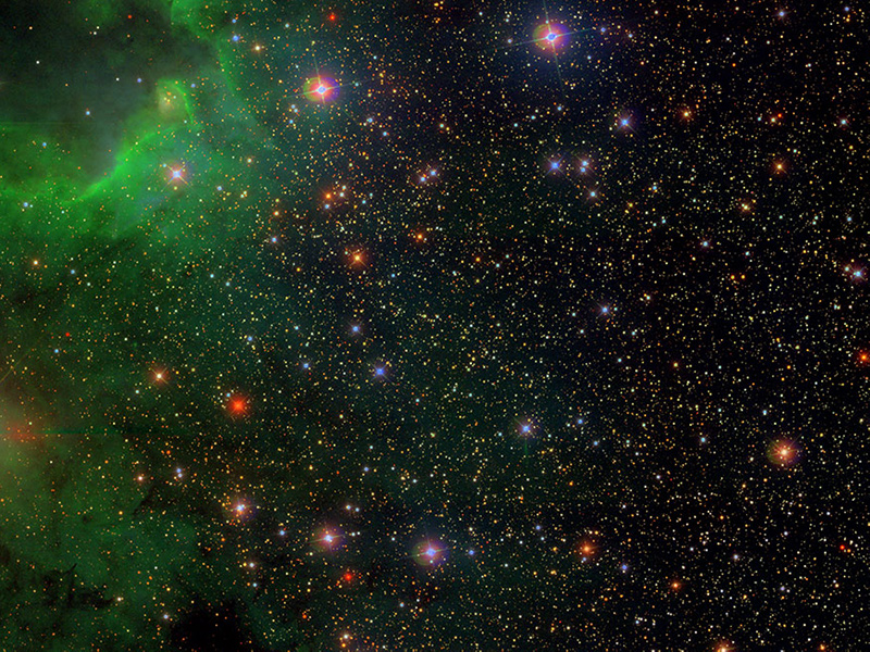 Image of the sky from SDSS