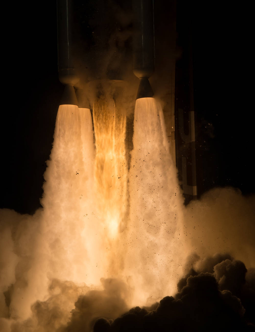 Rocket Engines Firing