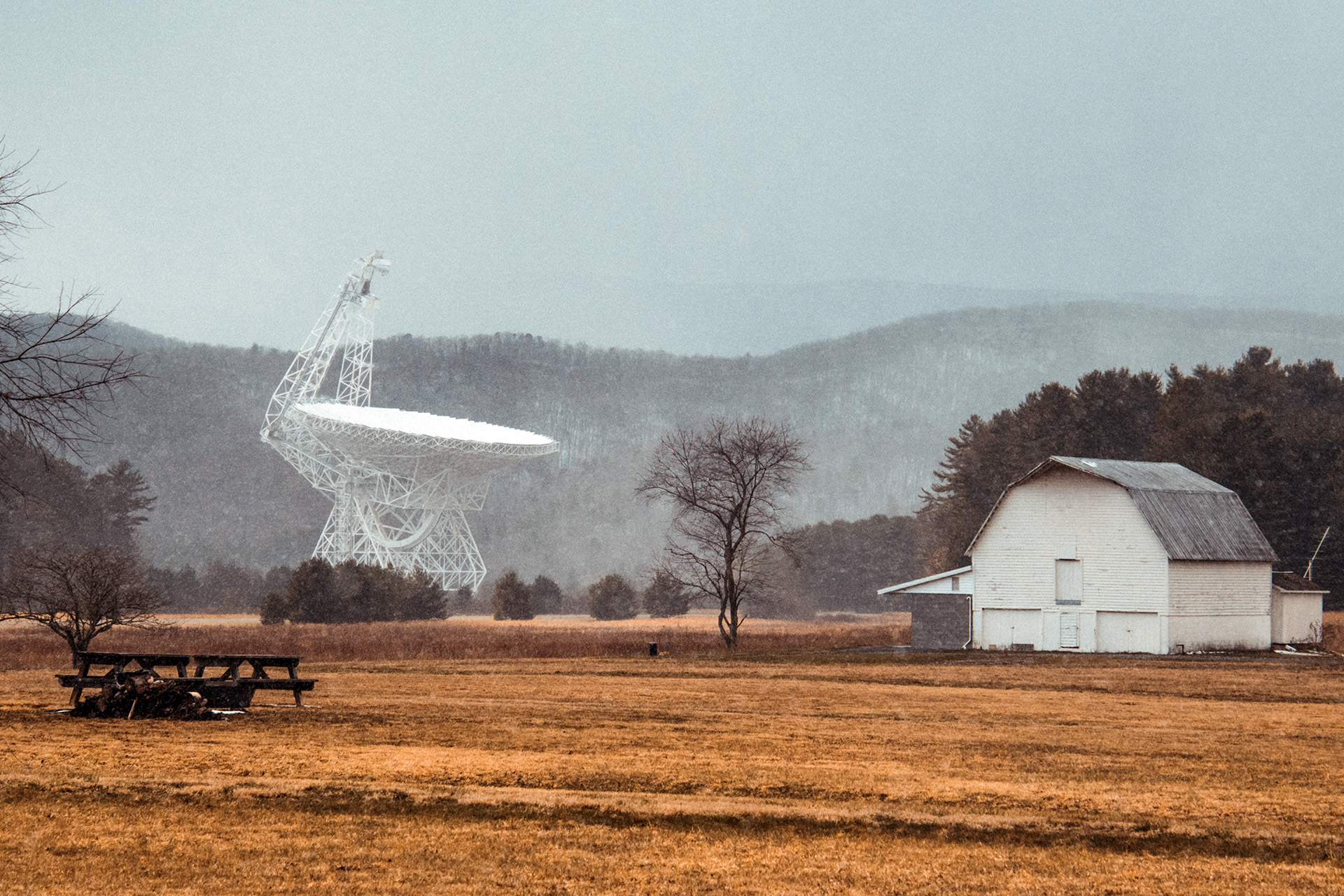 Green Bank Telescope in March 2022