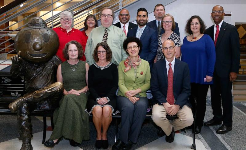 David Will, other DSA Award Recipients, and President Drake David Will, other DSA Award Recipients, and President Drake
