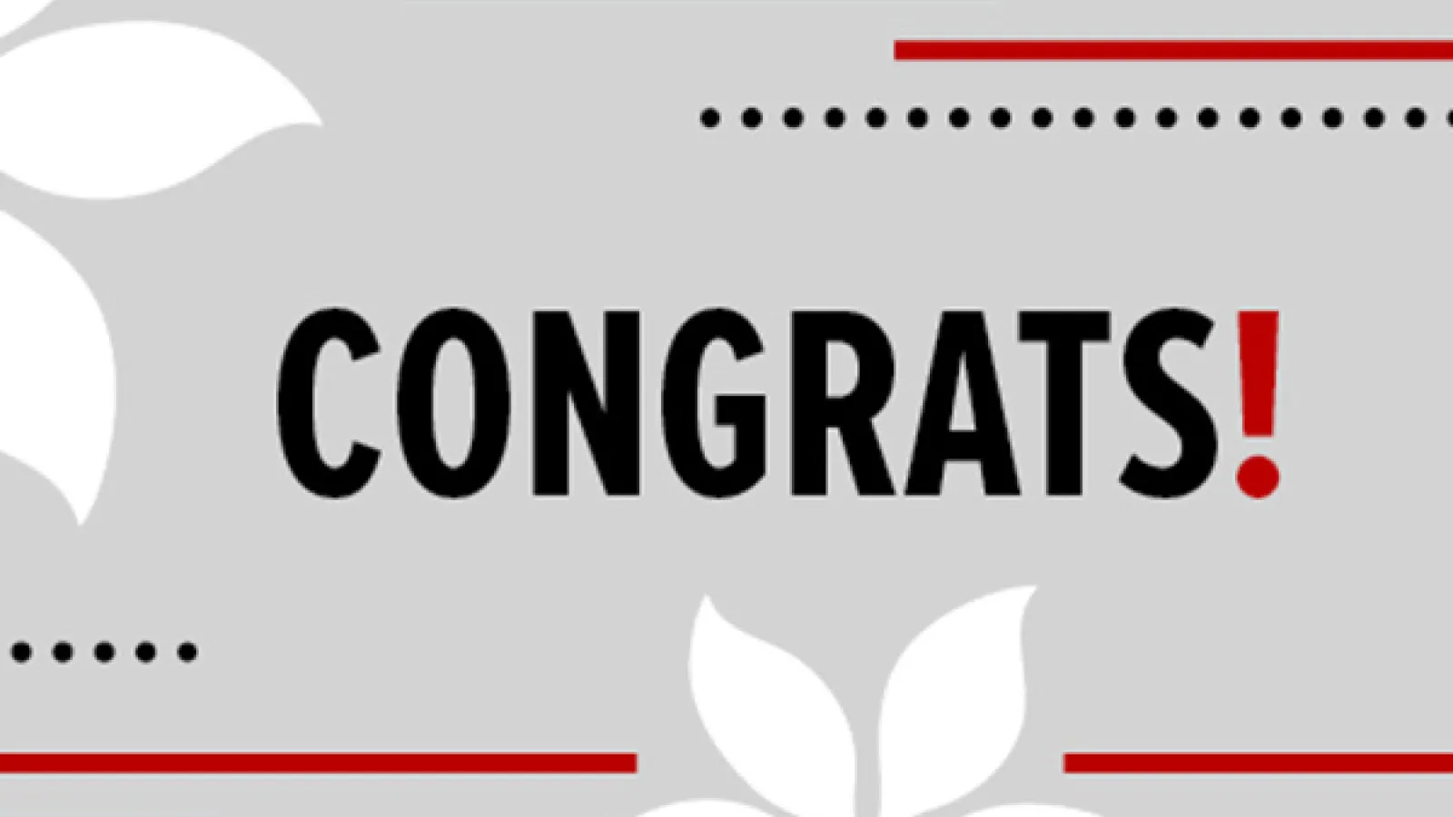 Congrats!