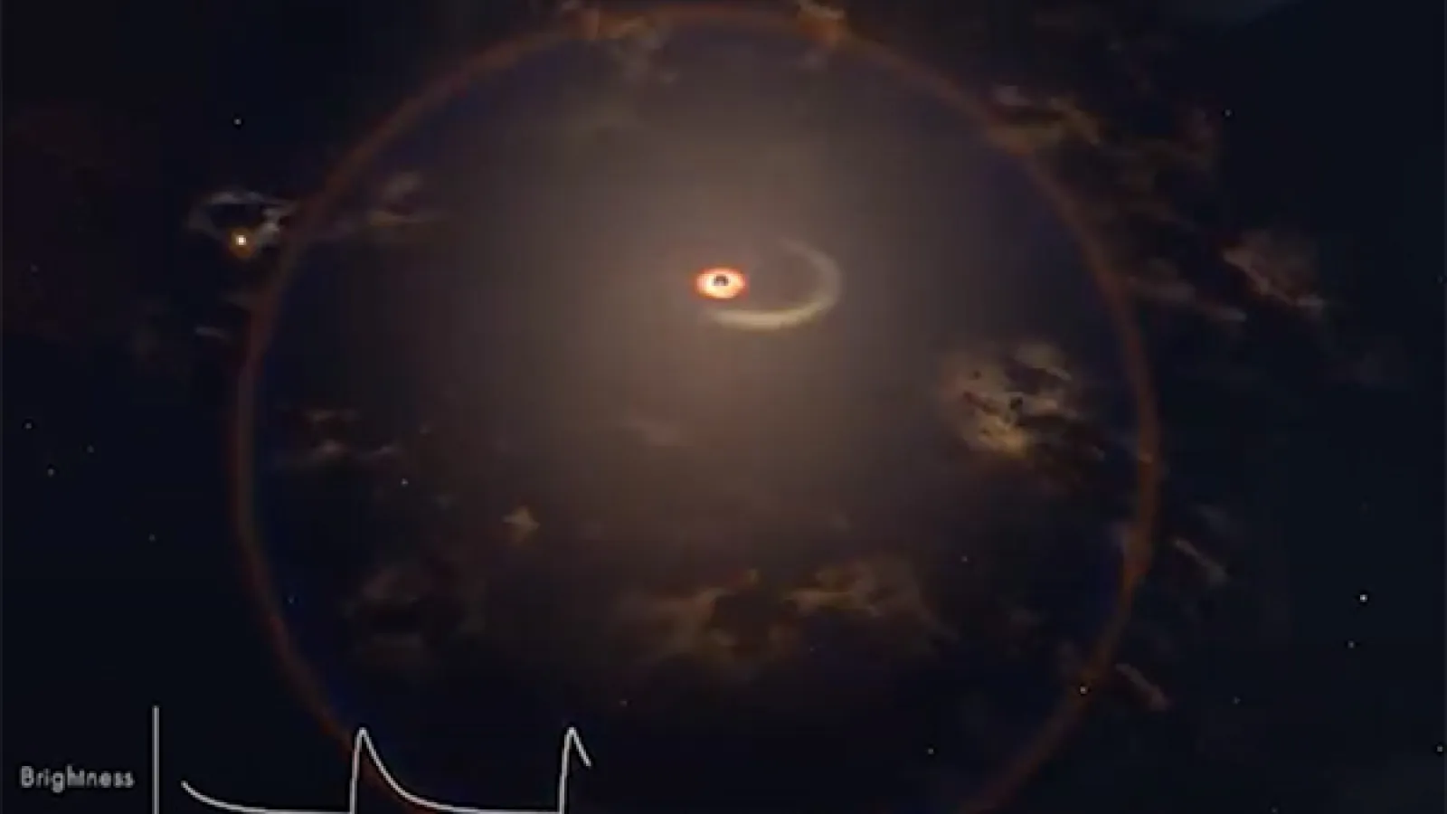 ASAS-SN TDE Old Faithful - artists conception