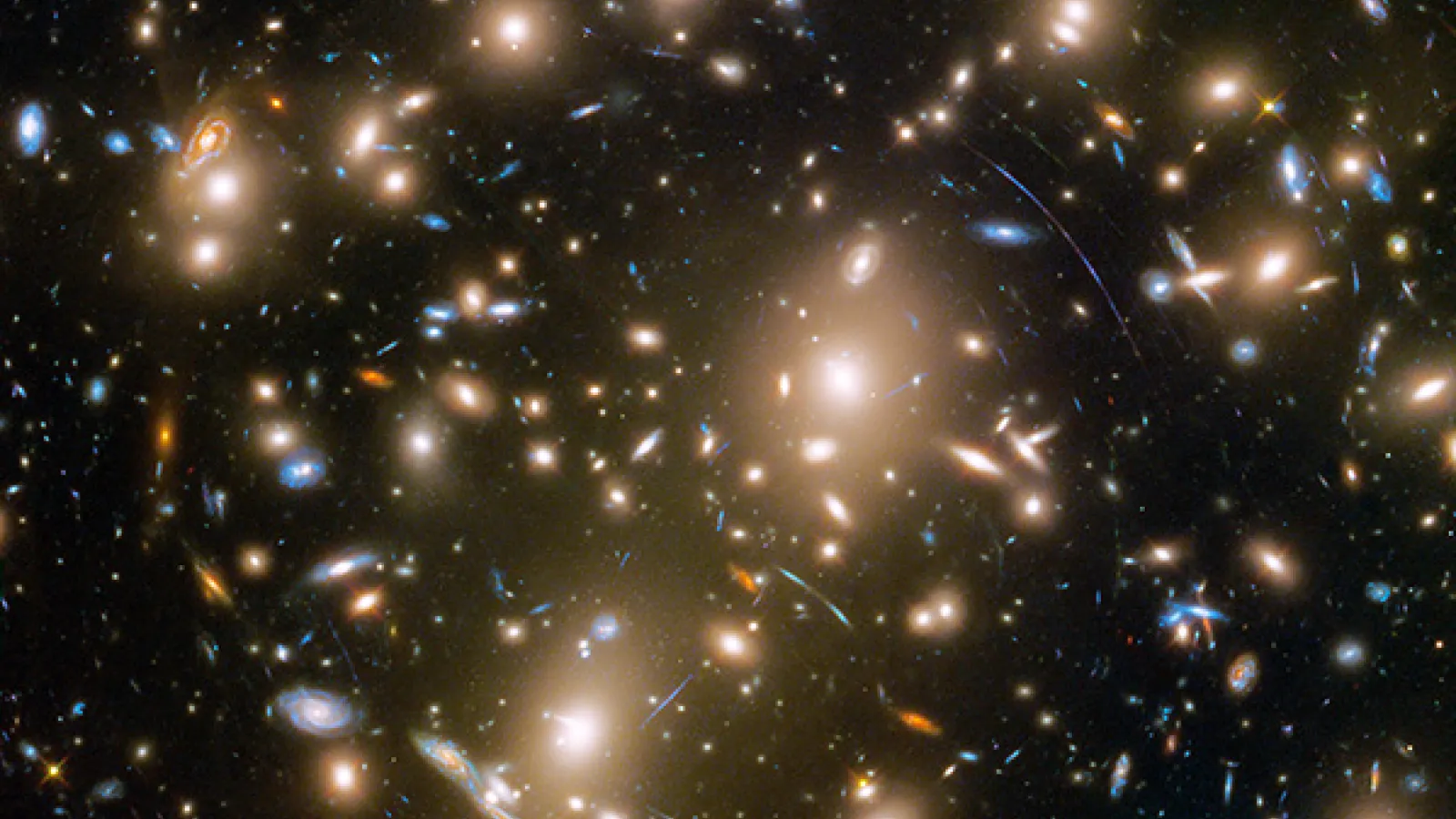 Dense Galaxy Cluster Abell 370