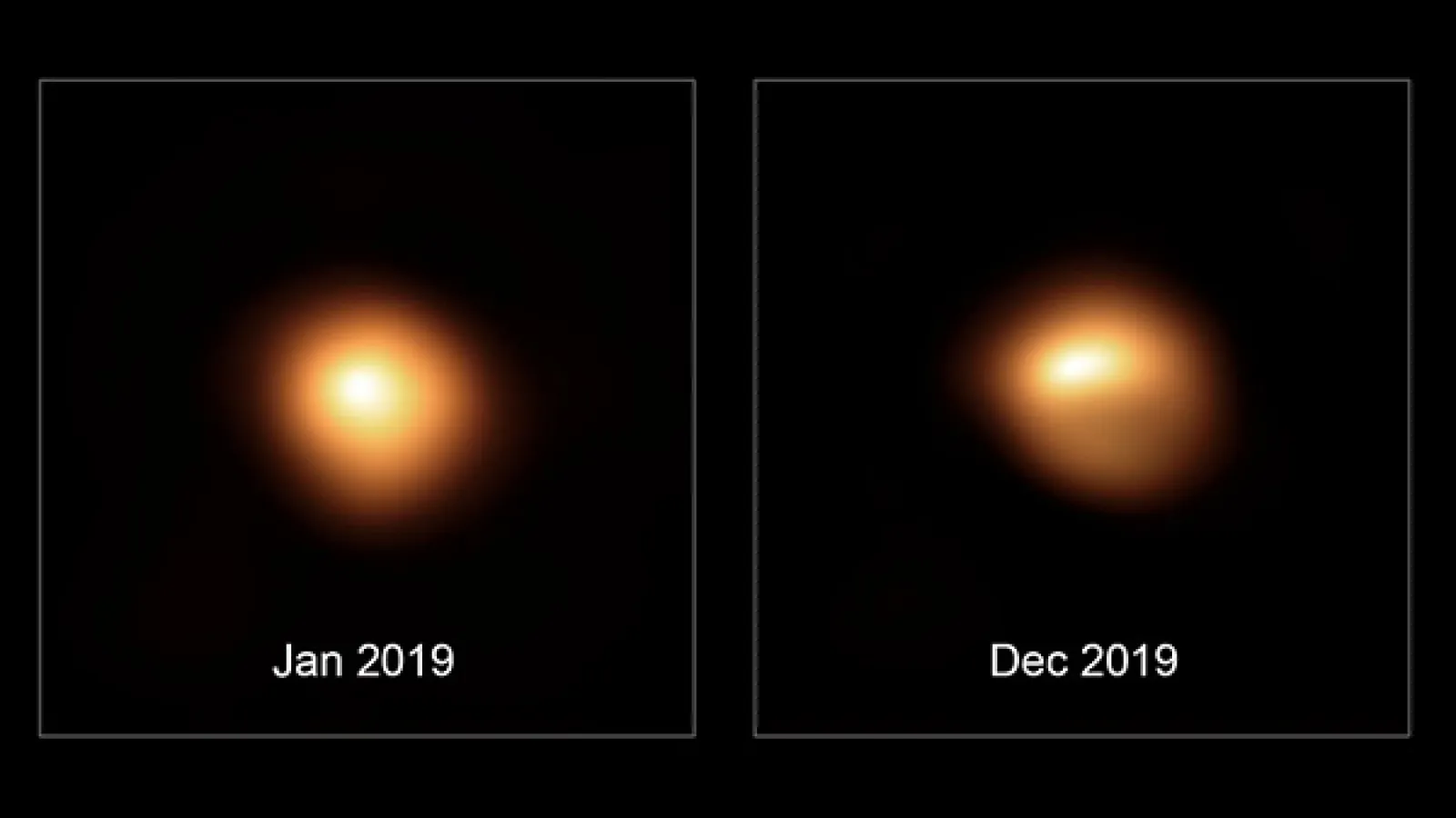 Image of Betelguese, a Red Super Giant Star