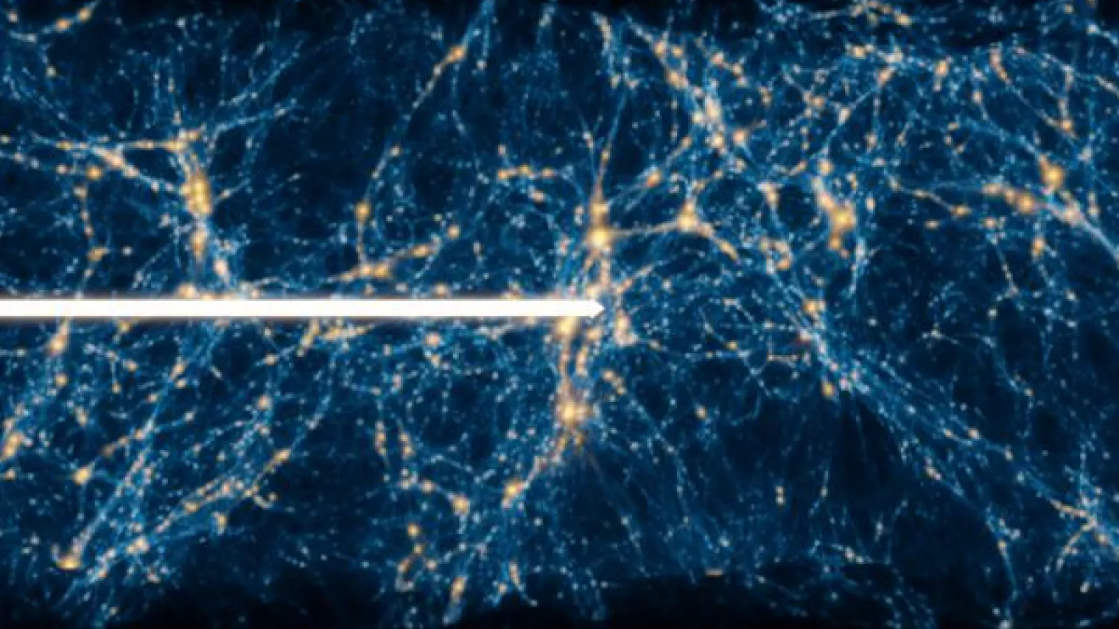 Photon passing through the large scale structure of the universe