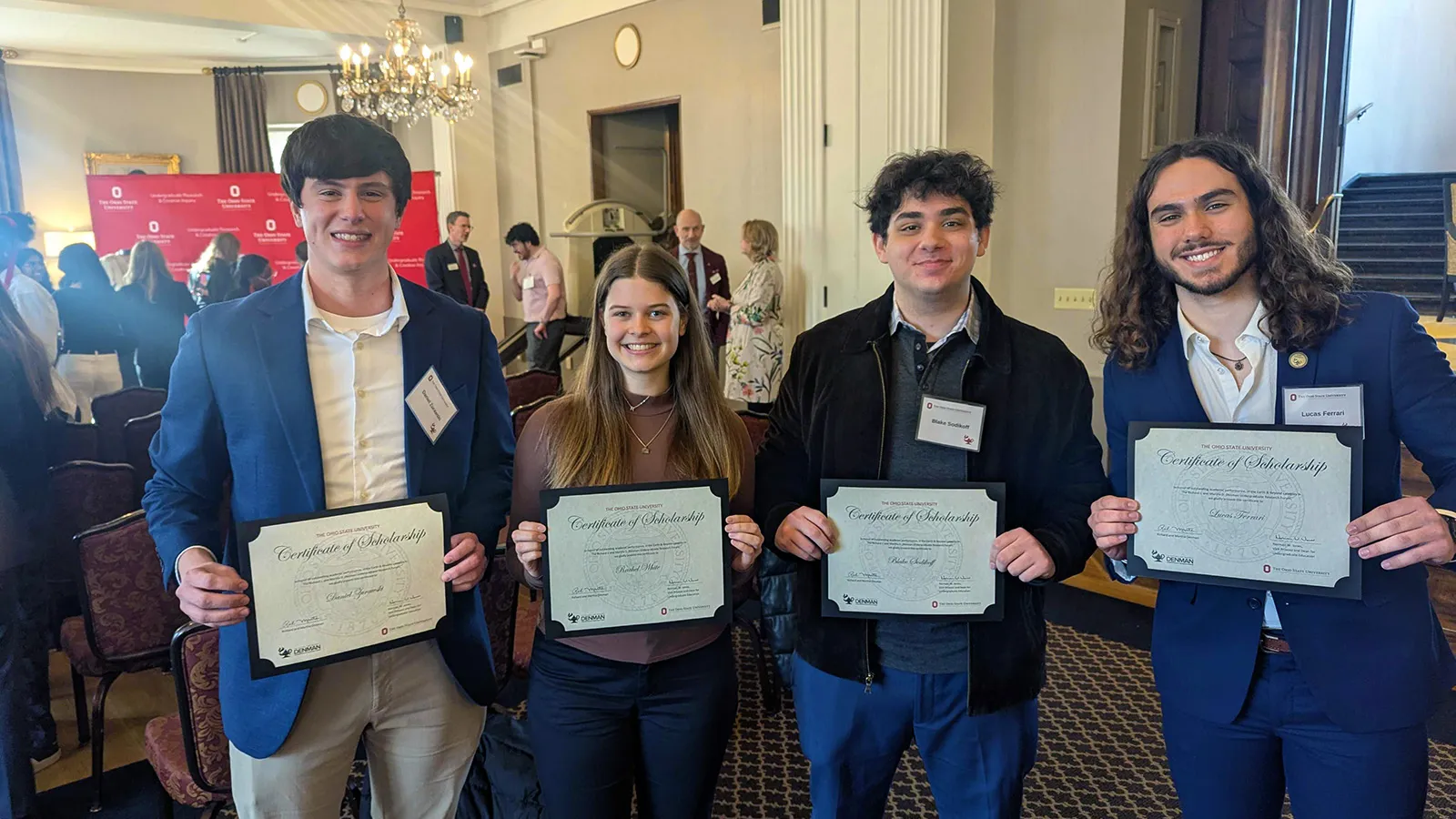 Astronomy Awardees at Denman Forum