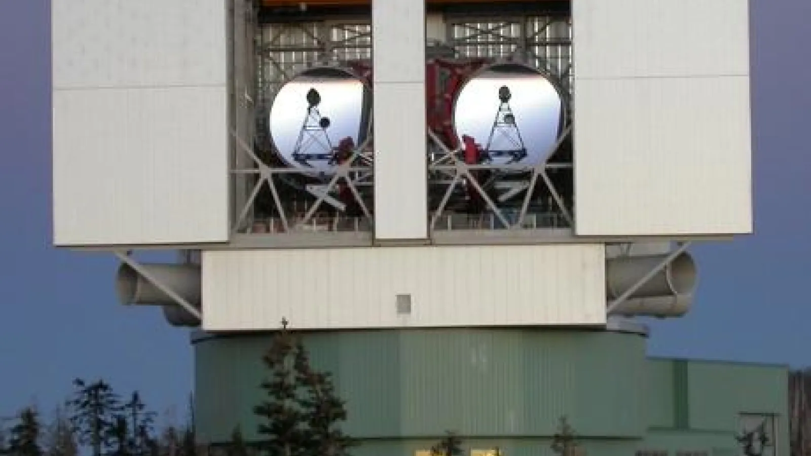 Image of the Large Binocular Telescope