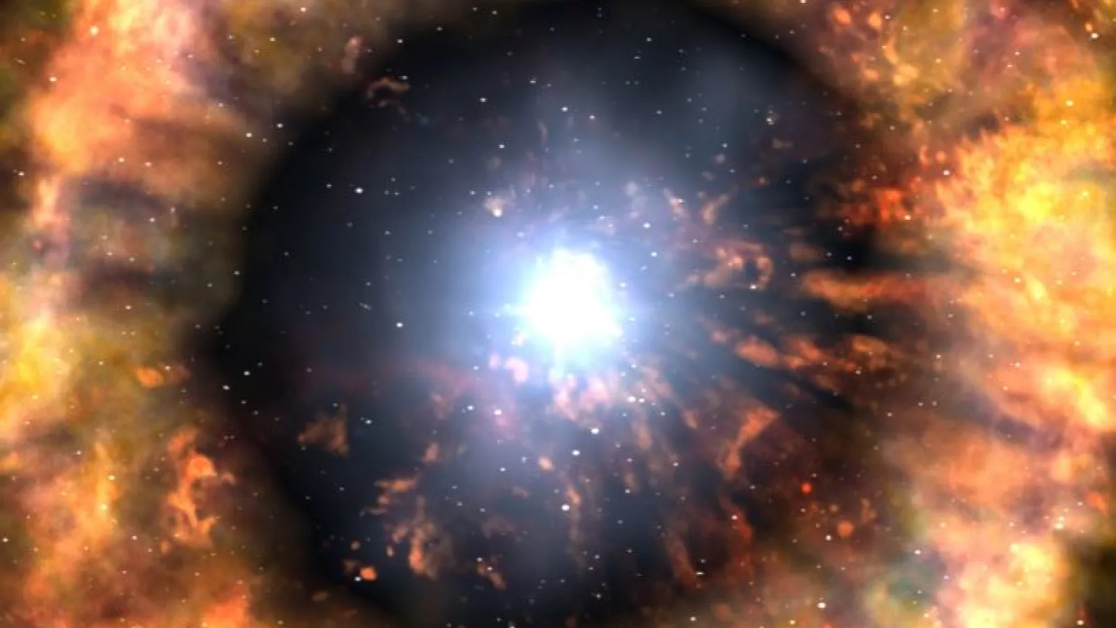 Artistic Impression of a Supernova  [Credit: NASA/Swift/Skyworks Digital/Dana Berry]
