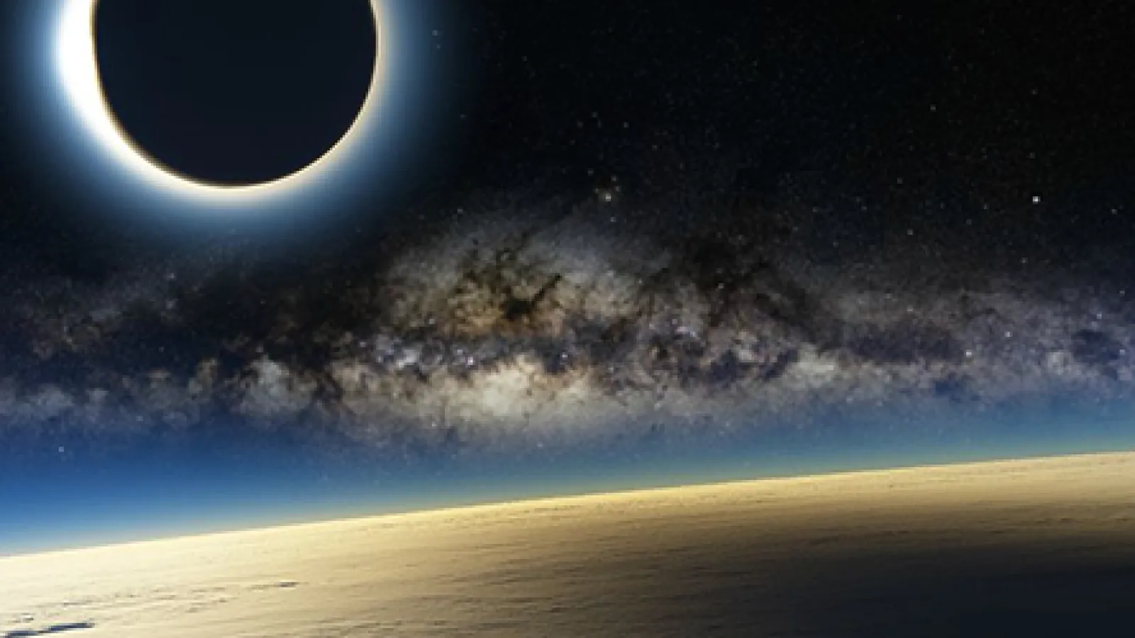 Eclipse From Space