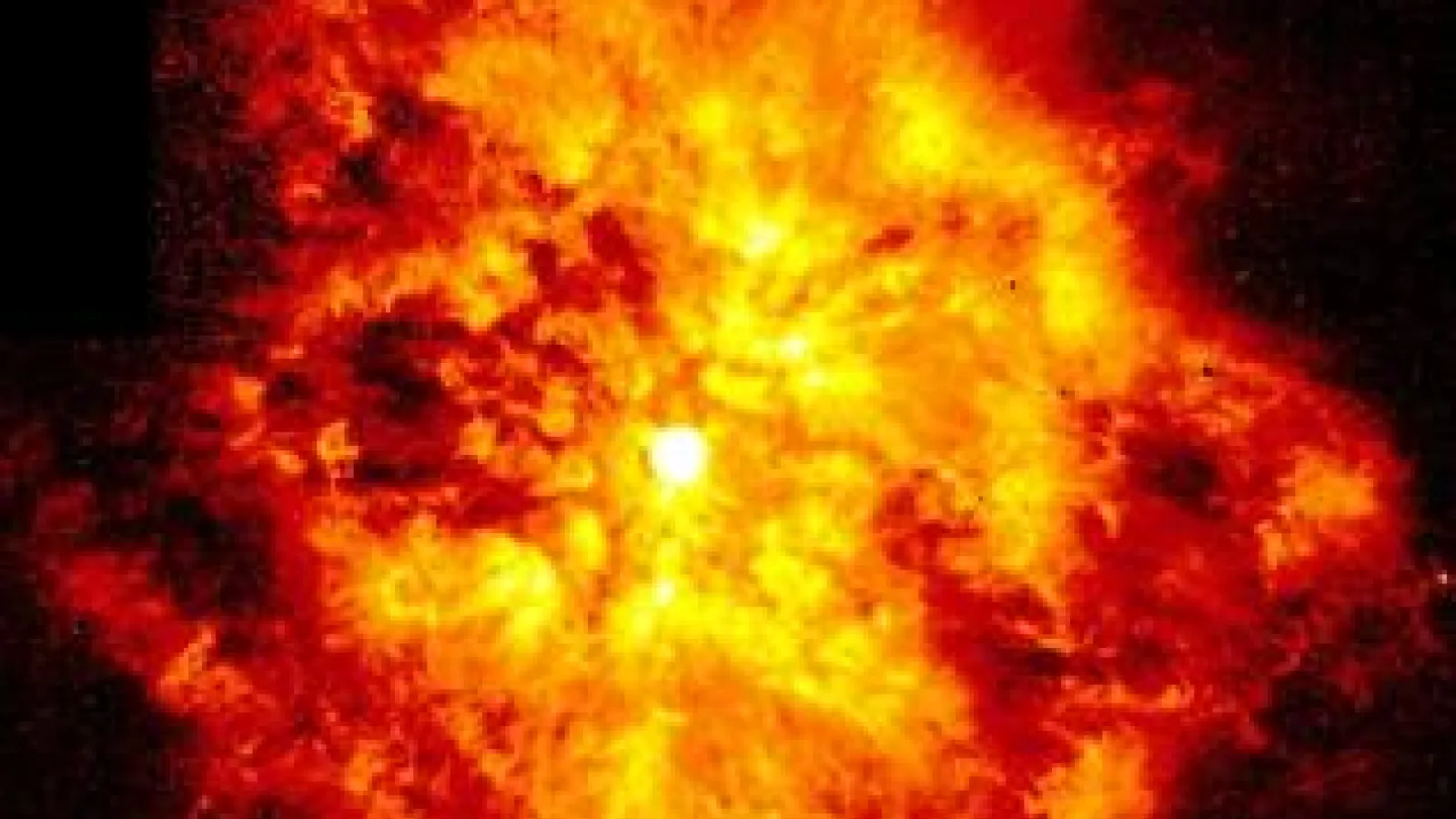 Wolf-Rayet star WR124 imaged with HST