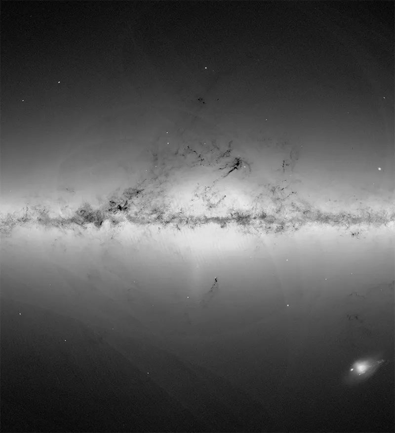 Stellar density from the GAIA mission