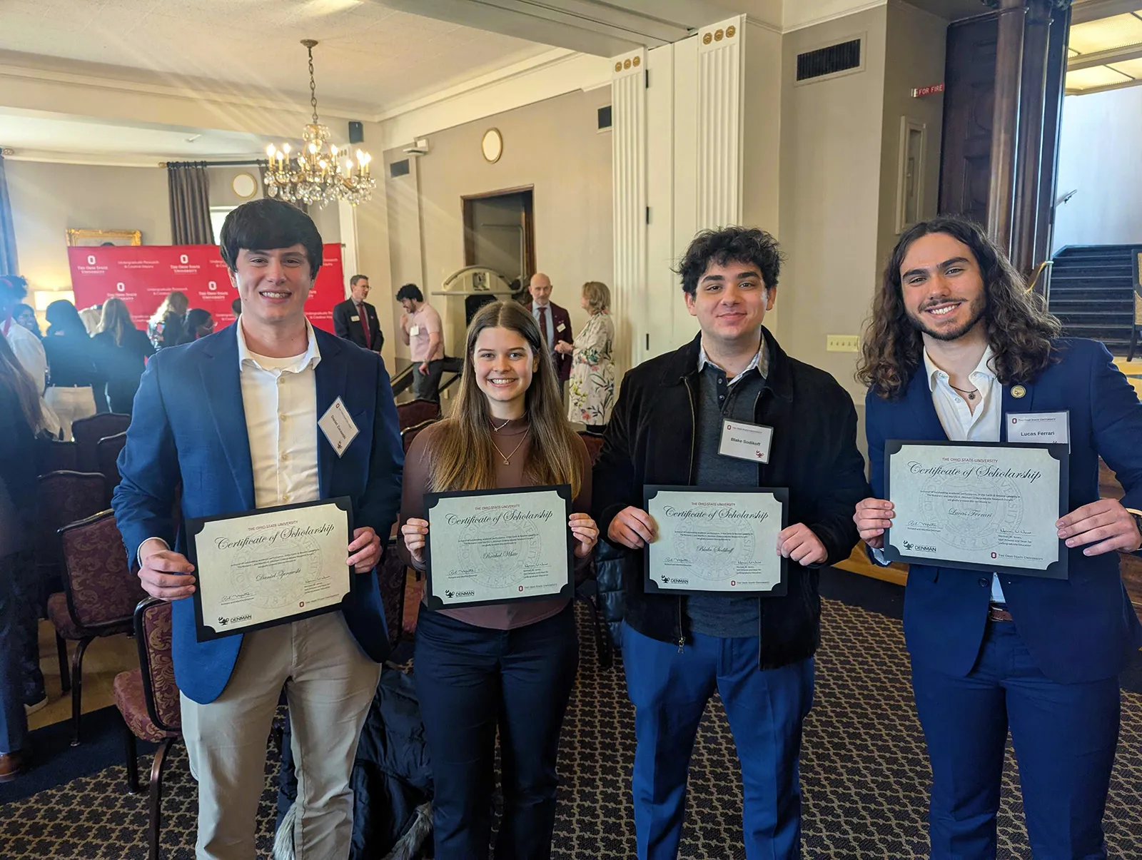 Astronomy Awardees at Denman Forum
