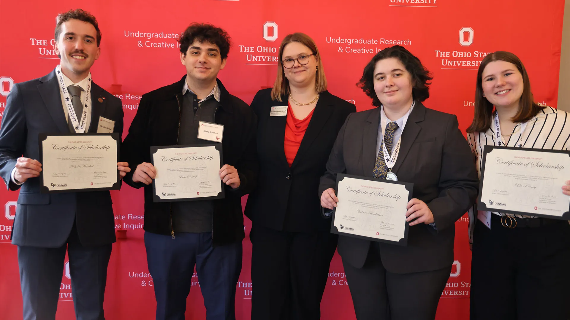 URAP Denman Awardees