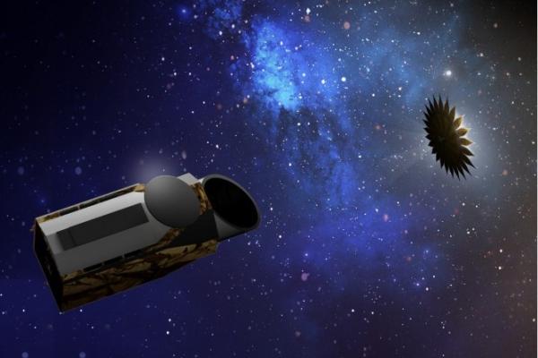 Artist's rendering of "The Habitable Exoplanet Observatory"