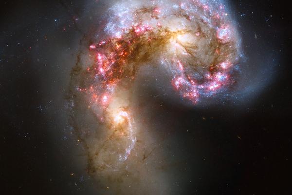 Image of the Antennae Galaxies