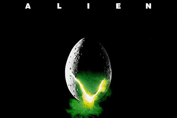 Image of the movie poster for Alien