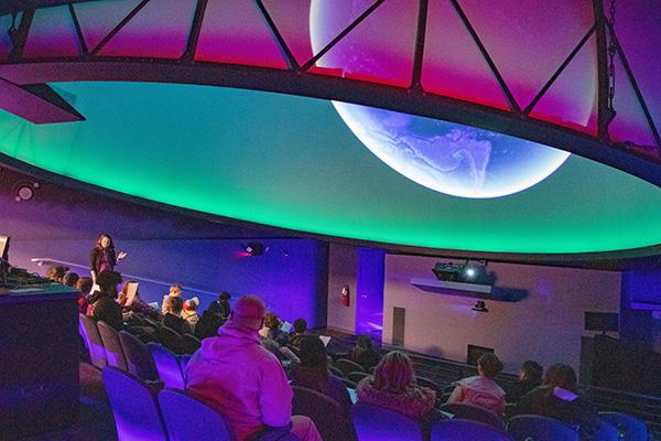 Image of the SciDome Planetarium at OSU Newark