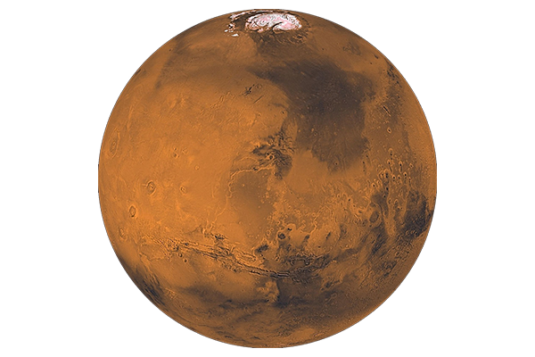 The planet Mars