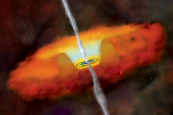 AGN Schematic Active Galactic Nucleus