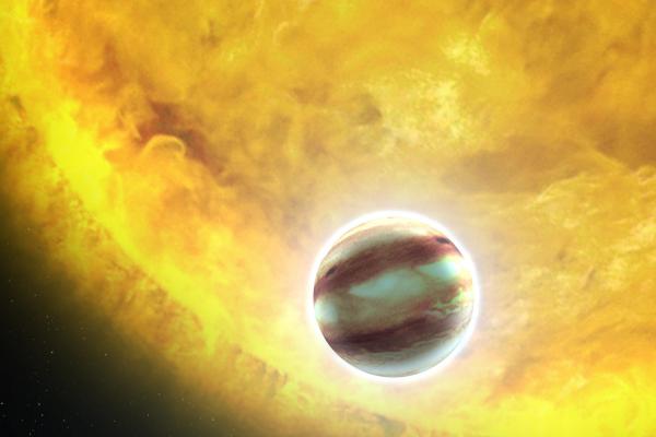 Hot Jupiter Exoplanet (artist's conception)