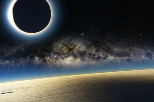 Eclipse From Space