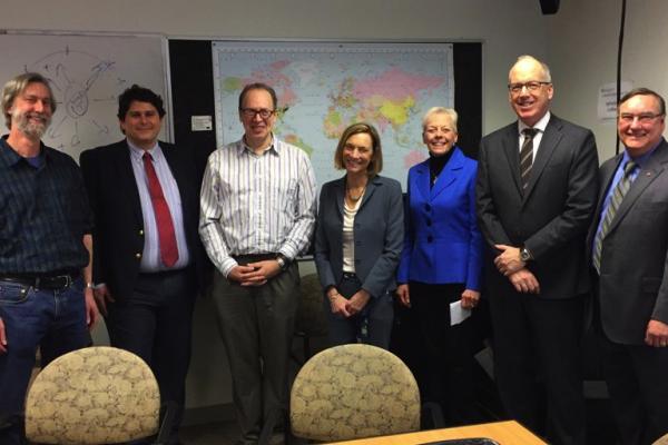 Professor Marc Pinsonneault and DSA Award Committee