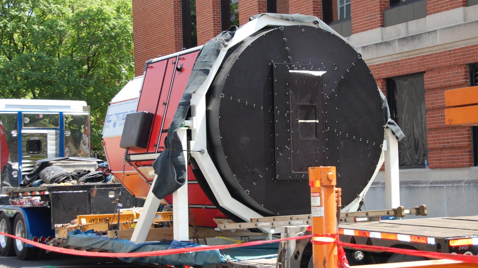 MODS being prepared at OSU for shipping to the Large Binocular Telescope